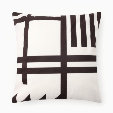 Case on the pillow Ethel "Home" 4 pcs, 40*40 cm, velor 100% p/e-3