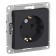 SE ATLASDESIGN, 16 A, 250 V, built -in, with salary, IP20, carbon, Atn001043