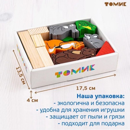 Designer "Tales. Teremok ", 17 elements-7
