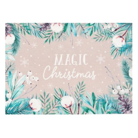 New Year's napkin on the table "New Year's magic" PVC, 40x29 cm-1