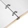 Notebook A5, 100 sheets, on 4 rings, My Dreams No. 15, Soft-Touch lamination, foil embossing, matte varnish varnish
