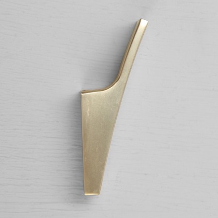 Furniture hook CAPPIO AspHODEL, one -rod, satin gold color-4