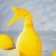 Lemon spray gun, 500 ml, yellow color
