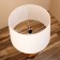 TECHNOL Lamp "White" White/black 1x40W, E27, 50x50x78 cm