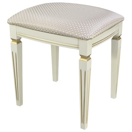 Vasco banquet in 106n, 420x470x490, ivory/gold/atina vanil