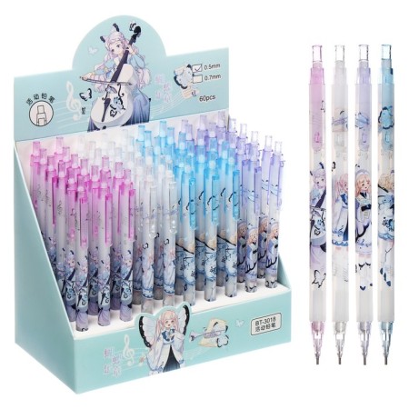 Mechanical pencil "Anime", 0.5mm, HB, MIX case