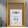 Photo frame pine amber 1/1 30x42 cm