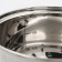 Stainless steel bucket “Grette”, 1.5 l, d = 16 cm, with a lid, a metal handle, induction