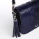 Women's bag Textura, messenger, small size, blue color