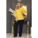 Female jumper, size 54, yellow color