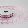 Figure tape "Buttons", 15 mm, 9 ± 0.5 m, pink color