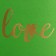 The box is round, with the embossing "Love" Saladovaya, 18*18*18cm