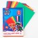 Cardboard color, A4, 8 sheets, 8 colors, non -unilateral, in a folder, 220 g/m², puppy patrol