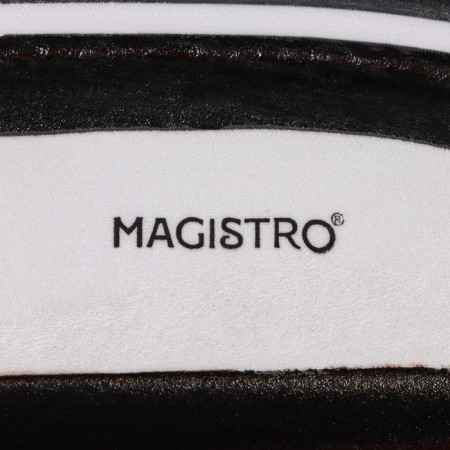 Porcelain dish for feeding Magistro Carbon "Bubble", 35.5 × 20.2 cm, black color-4