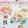 Ethel towel Food Market 40x73 cm, 100% cotton, sarzha 190 g/m2