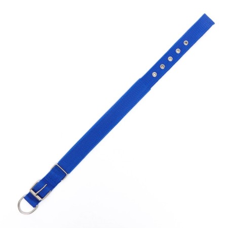 Collar "Comfort" Combined, 58 x 3 cm, Osh 45-52 cm, blue-7