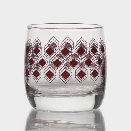Glass glass "Romb Lilak", 310 ml