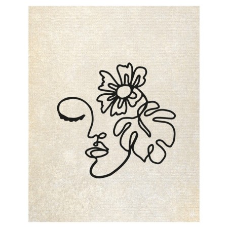 Pillow Roller "Girl Riddle, decorative, size 16x45 cm-1