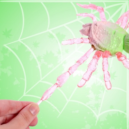 Toy-jerk "Spider", with silicone legs, mix-7
