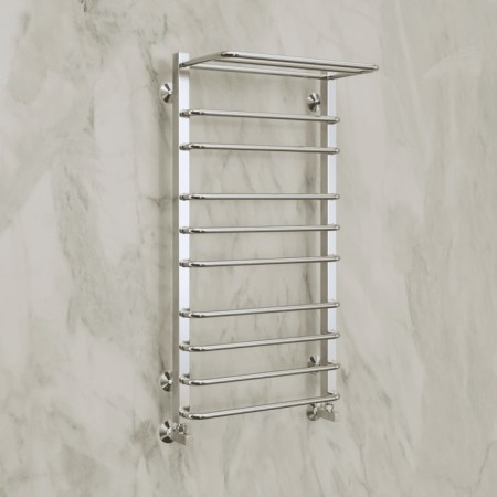 Water towel Terminus "Arctur" P10, 500x800 mm, lower connection, chrome-2