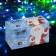 Garland "thread" 10 m, IP20, transparent thread, 100 LED, glow of multi, 8 modes, 220 V