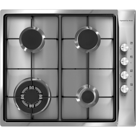 ZIGMUND & SHTAIN GN 98.61 S, gas, 4 burners, silver.