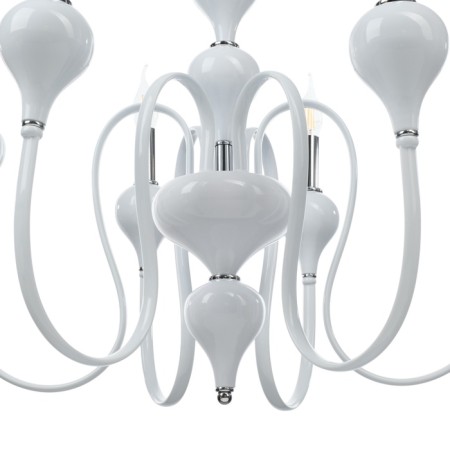 Bergamamo chandelier 6he14 40w is white-chromium 60x60x97 cm-6