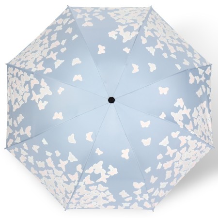 Mechanical “butterfly” umbrella, with a manifested pattern, Eponge, 4 additions, 8 spokes, r = 49 cm, color mix-18