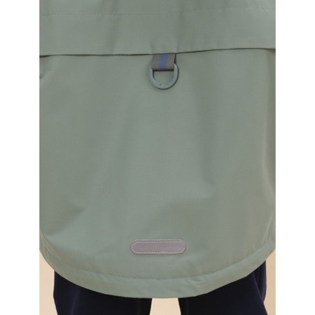 Windbreaker for boys, height 122 cm, green color-2