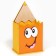 Organizer for the Office "Cheerful Pencil"