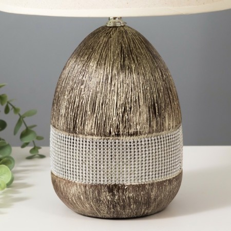 Robel table lamp E27 40W brown 25x25x39 cm Risalux-4