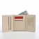 Women's wallet on the button, lilac color
