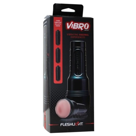 Masturbator Fleshlight Pink Touch Vagin with vibration-2