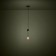 CEDRAL 1x40W chandelier E27