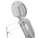 Electric kettle Brayer 1063BR-WH, glass, 1.2 l, 1630 W, white