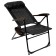 Steel chair with shelf, 75x59x109 cm, color Venge