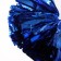 Pompom, blue color