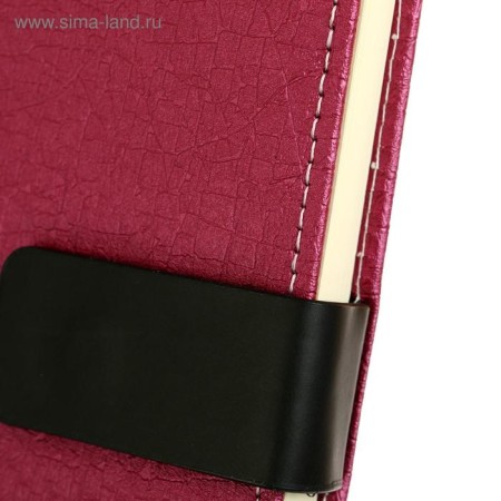 Organizer A5, with a header, 120 sheets in a ruler, PVC cover, mix-4