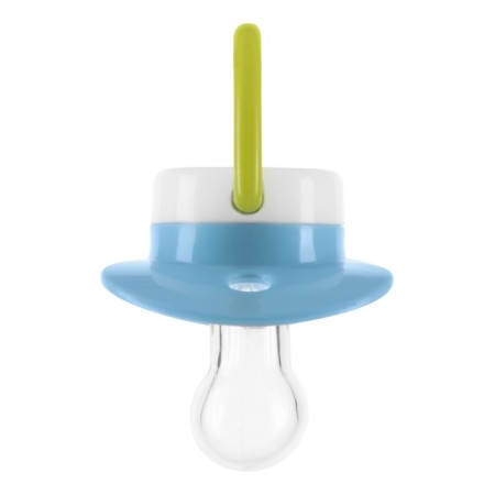 Nipple - Silicone dummy classic, with a chain and clothespin, from 0 months., Mix color-7