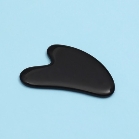 A set of massage for the face and neckline, 2 items, black agate-4