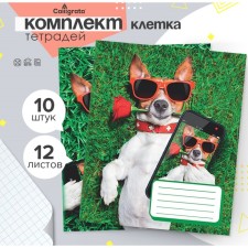 A set of notebooks of 10 pieces, 12 sheets in Calligrata Calligrata 
