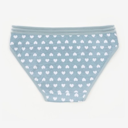 Panties female slips, mint color, rr 44-46-2