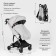 Walking stroller Farfello Bliss Pro BLP-1, Grey color