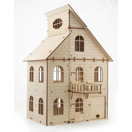 Pollutant Model 3D "Puppet House with an elevator"-1