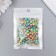 Beads for creativity plastic "Round. Gradient. Rusalka Green Assorted" D = 3-8mm, nr 10gr