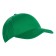 Unisex baseball cap, size 56-58, green color
