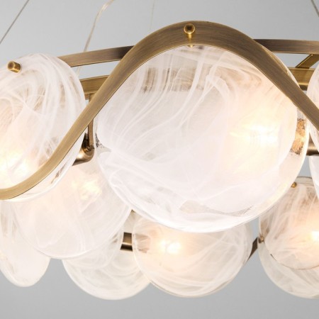 Smart Suspended Light Galicia, 60W, E14, 65x65 cm-1