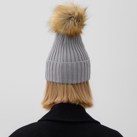 Women's hat minku rr 56-58, gray color-2