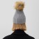 Women's hat minku rr 56-58, gray color