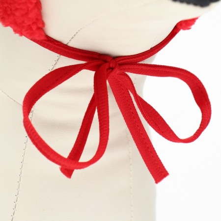Animal cap "cap", size L (ohm 20 cm, length 20 cm), red-4